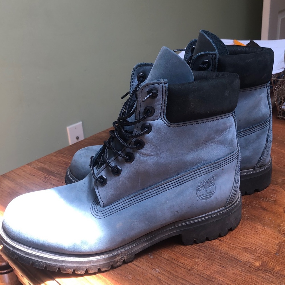 Men’s timberland size 8 blue excellent condition